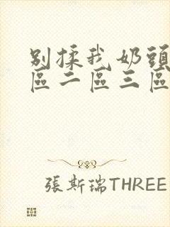 别揉我奶头嗯一区二区三区