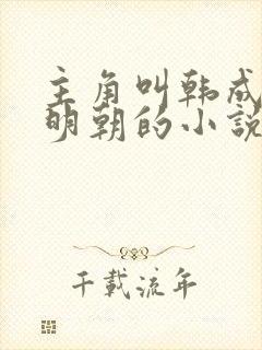 主角叫韩成穿越明朝的小说