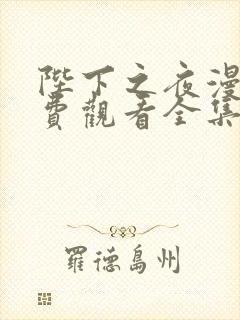 陛下之夜漫画免费观看全集在线观看