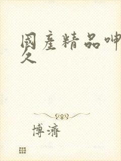 国产精品呻吟久久