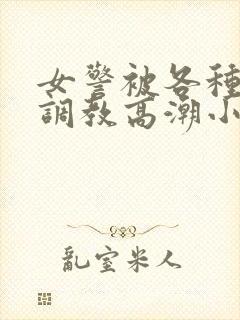 女警被各种刑具调教高潮小说