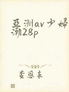 亚洲av少妇高潮28p