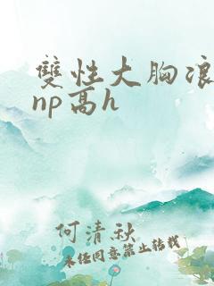 双性大胸浪荡受np高h