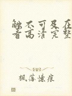 触不可及在线观看高清完整版