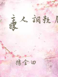 主人 调教 屁眼