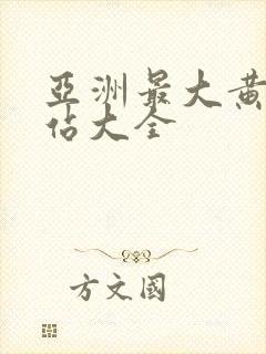 亚洲最大黄页网站大全