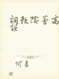 调教阴蒂高潮小说