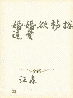 婚婚欲动总裁霸道爱