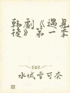 韩剧《遇见你之后》第一季免费观看