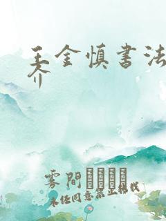 王金慎书法家简介