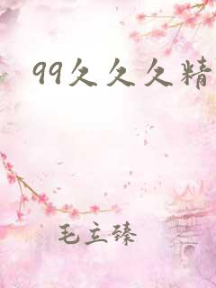 99久久久精品