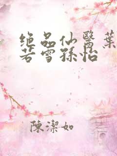 绝品仙医叶辰夏若雪孙怡