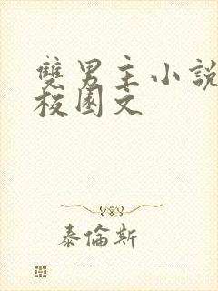 双男主小说推荐校园文