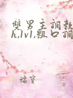 双男主调教(高h,1v1,粗口调教)小说