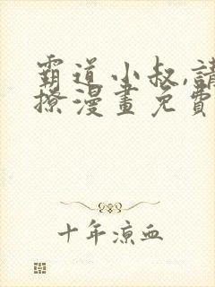 霸道小叔,请轻撩漫画免费下拉式