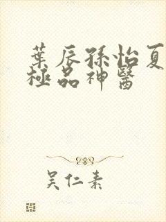 叶辰孙怡夏若雪极品神医