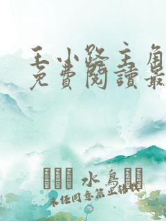 王小路主角小说免费阅读最新章节