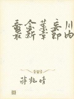 乔念叶妄川小说最新章节内容