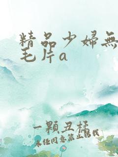 精品少妇无遮挡毛片a