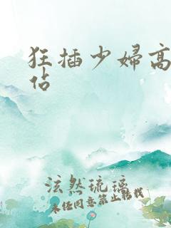 狂插少妇高潮网站