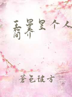 王曼昱个人资料简介