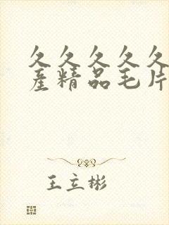 久久久久久久国产精品毛片