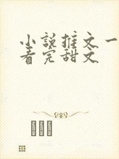 小说推文一口气看完甜文