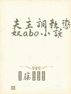 夫主调教惩罚妻奴abo小说