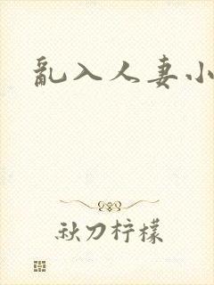 乱入人妻小说