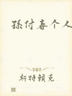 孙付春个人简介