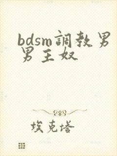 bdsm调教男男主奴