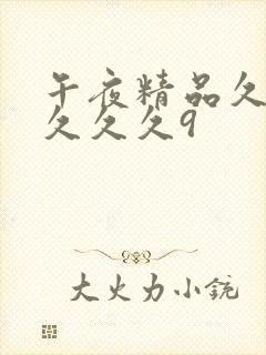 午夜精品久久久久久久9