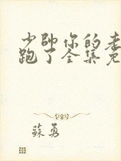 少帅你的老婆又跑了全集免费漫画免费