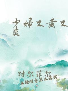 少妇又黄又紧又爽