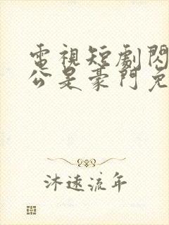 电视短剧闪婚老公是豪门免费观看