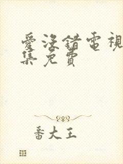 爱没错电视剧全集免费