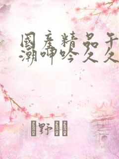 国产精品午夜高潮呻吟久久av