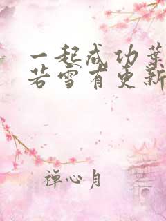 一起成功叶凡唐若雪有更新