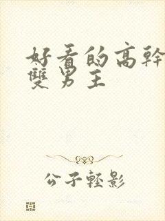 好看的高干小说双男主