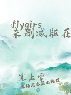 flygirs未删减版在线播放