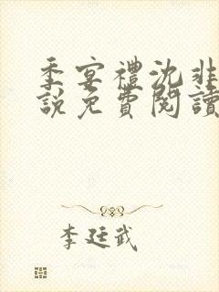 季宴礼沈非璃小说免费阅读最新章节