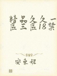 精品久久一区二区三区18禁