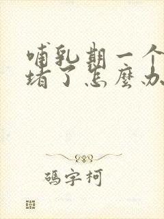 哺乳期一个奶眼堵了怎么办