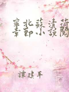 宁北苏清荷最新章节小说阅读