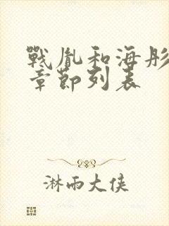 战胤和海彤最新章节列表