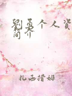 刘勇个人资料及简介