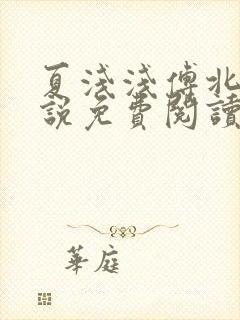 夏浅浅傅北宸小说免费阅读最新章节