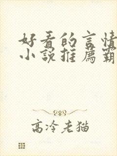 好看的言情现代小说推荐霸道总裁