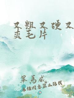 又粗又硬又长又爽毛片