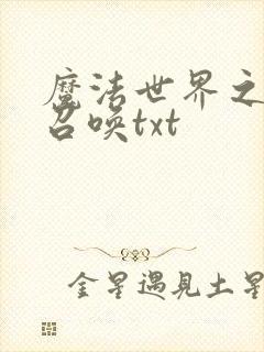 魔法世界之机械召唤txt